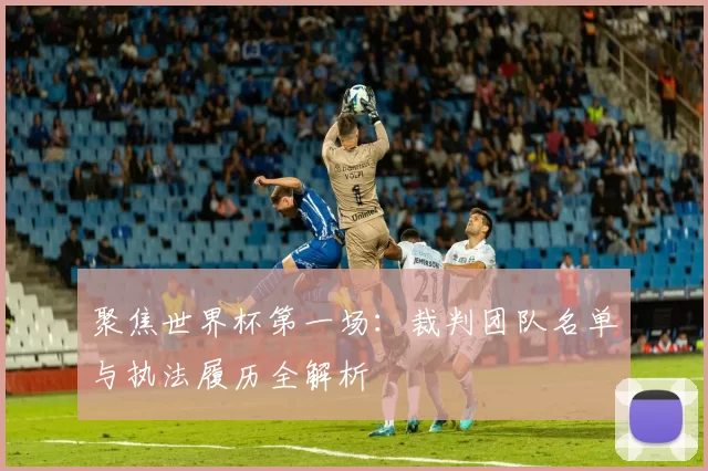 聚焦世界杯第一场：裁判团队名单与执法履历全解析
